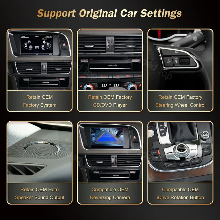 AUDI Q5 2009-2017 CARPLAY SCREEN - Image 3