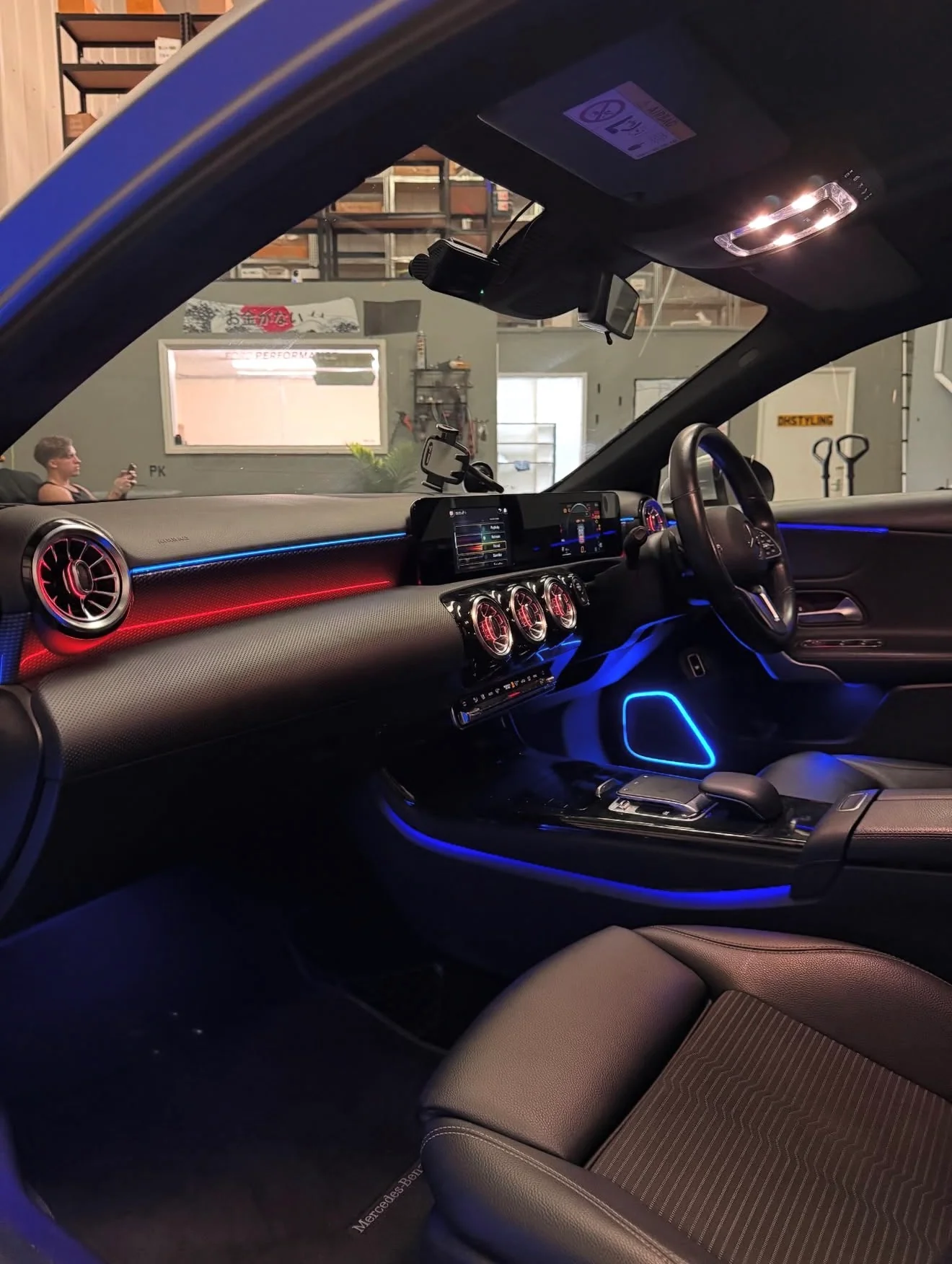 Mercedes A-Class CLA 2018-2024 Ambient Lighting Kit W177 W178 - Image 2