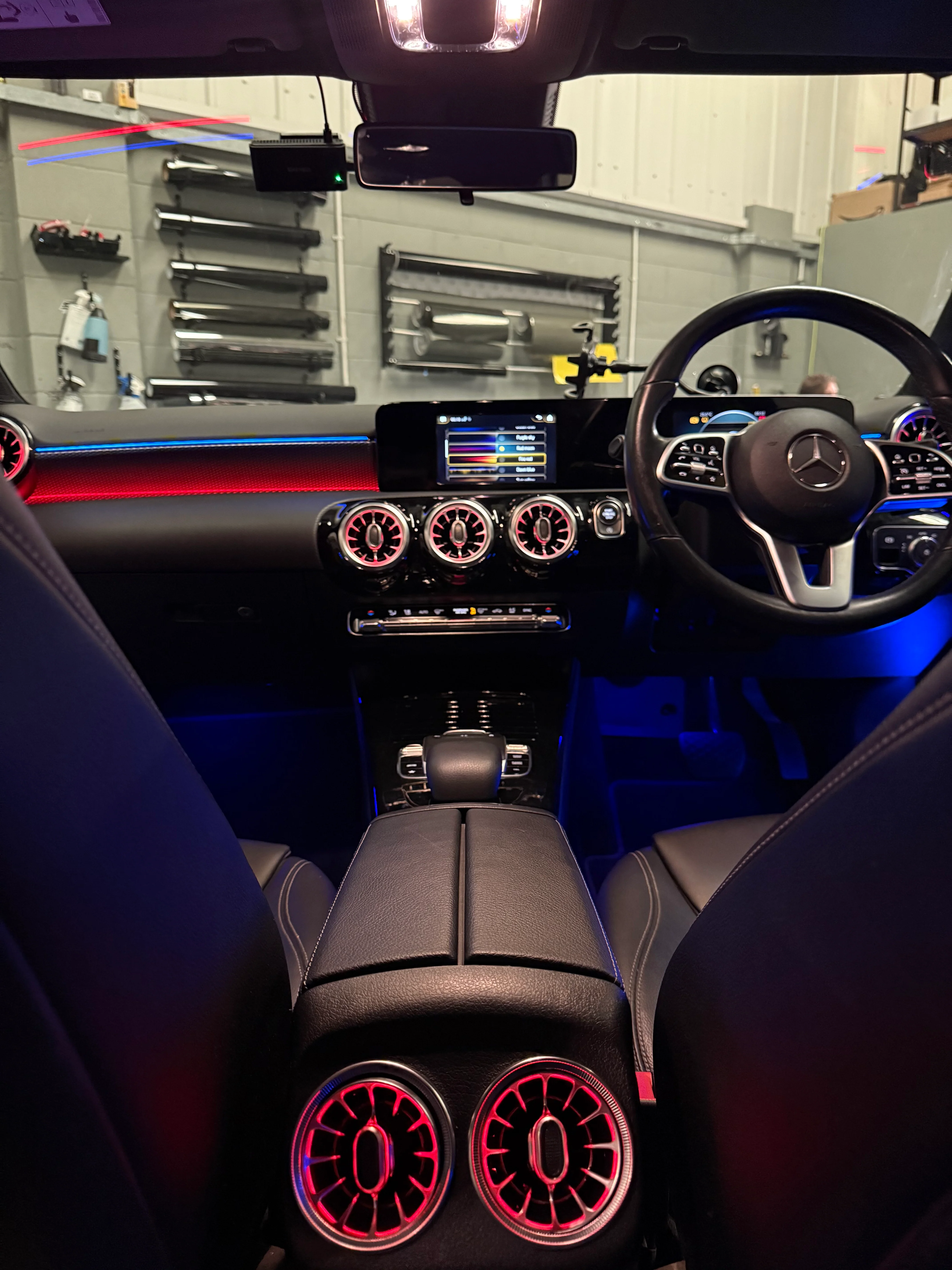 Mercedes LED Air Vents 256 Colours - Image 5